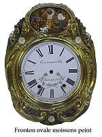 Oval moissons peint